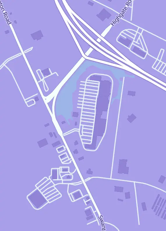 Street map around Guardian Gaming VT, 260 Highgate Commons Road, St Albans, VT