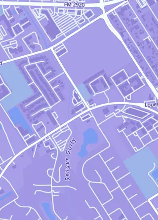 Street map around Halcyon Games, Spring