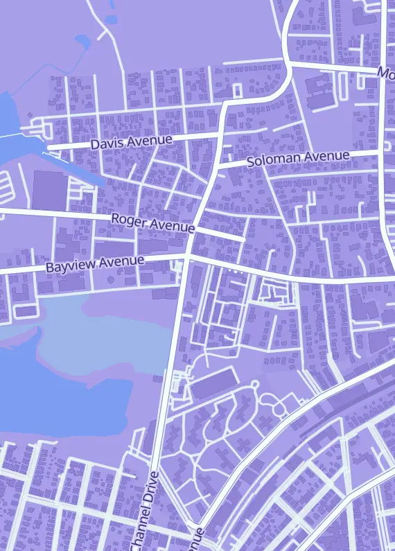 Street map around Heirloom Hobby, 98 Sheridan Blvd, Hempstead, NY