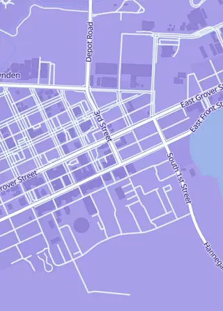 Street map around Heroes Resource Llc., Lynden
