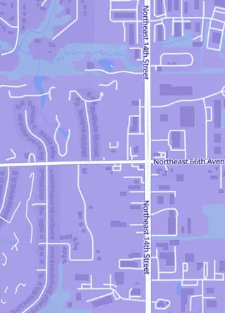 Street map around Hi-5 Comics and Cards, Des Moines