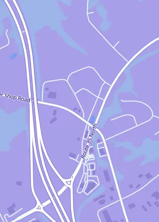 Street map around High Tech Hobbies, Mifflintown