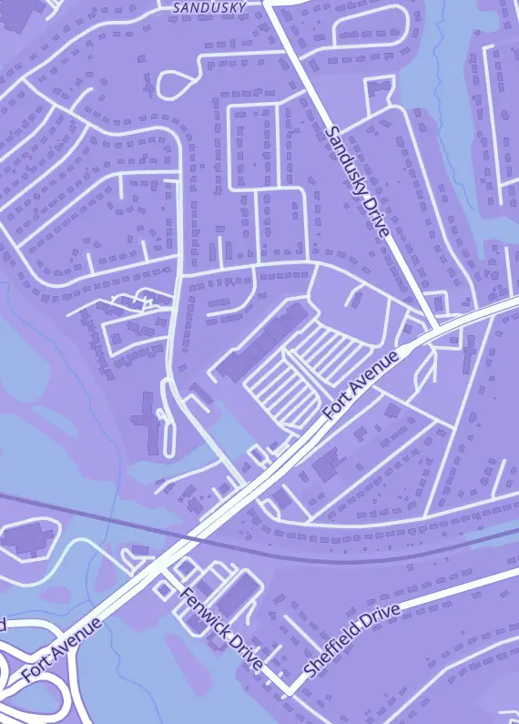 Street map around Hill City Collectibles, 6015 Fort Ave Ste 19, Lynchburg, VA