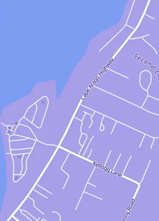 Street map around His Junk/Her Treasures, Coos Bay