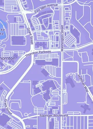 Street map around I Want More Comics & Games, Thornton