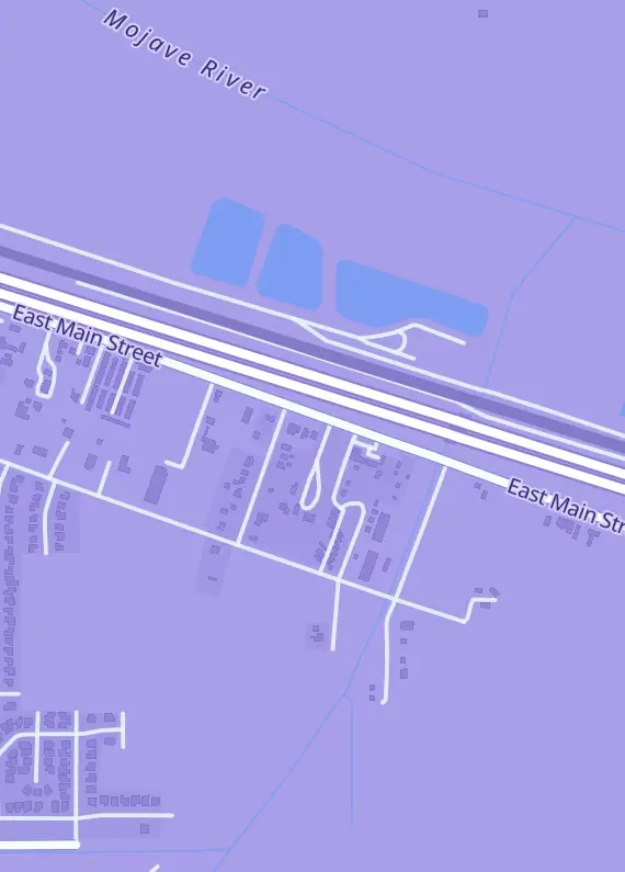 Street map around Kracked Ccg, 2308 E Main St, Barstow, CA