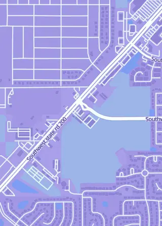 Street map around LIL Games & Collectibles, Ocala