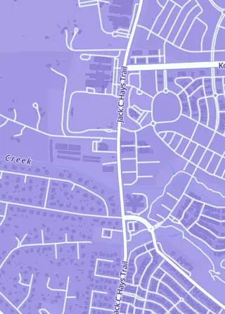 Street map around Lionheart Hobby & Games, Kyle