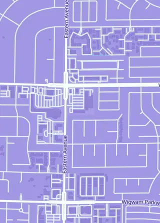 Street map around Little Spectacles Cards & Collectibles, Las Vegas