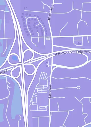 Street map around Locker Sports Cards & TCG, Minnetonka