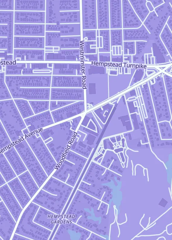 Street map around Lost4toys, West Hempstead, NY