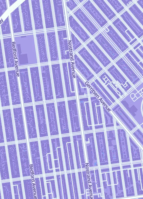 Street map around Lucky Hits Inc., 2918 Avenue R, New York, NY