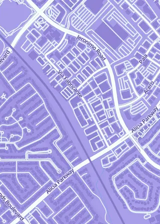 Street map around Magic & Monsters, Mission Viejo