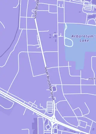 Street map around Magnolia Gaming, Troy