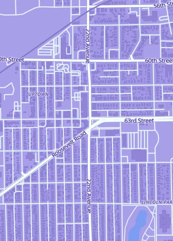 Street map around Marblehead's Games, 6300 22nd Ave, Kenosha, WI