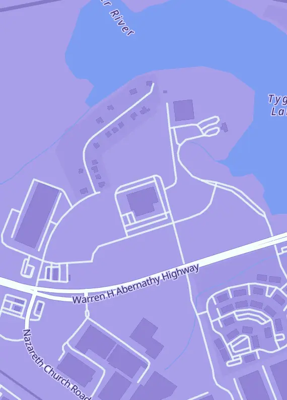 Street map around Meelypops SC, 9768 Warren H Abernathy Hwy, Spartanburg, SC