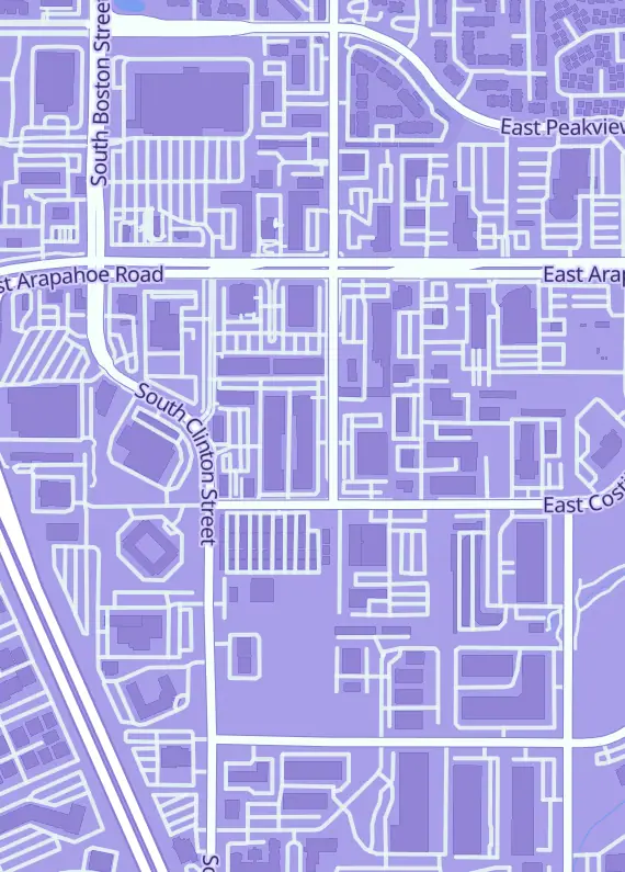 Street map around MeH Games, 6835 S Dayton St, Greenwood Village, CO