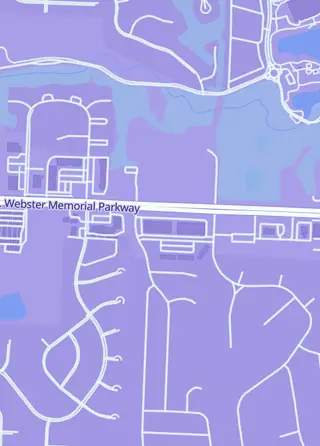 Street map around Midwest Model Railroad, Independence