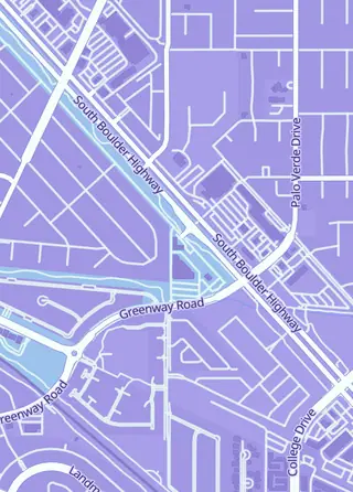 Street map around My 4 Sons Comics Cards and Games, Henderson