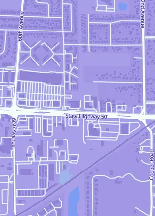 Street map around My Animix, Kenosha