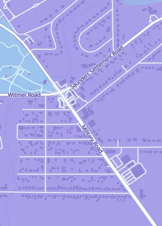Street map around Niagara Sports Cards, Niagara Falls