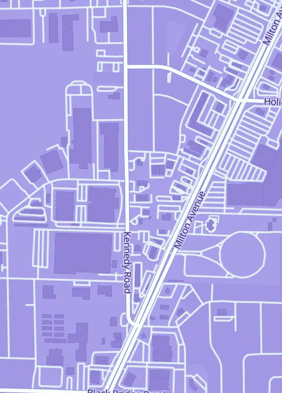 Street map around Noble Knight Games, 2835 Commerce Park Drive, Janesville, WI