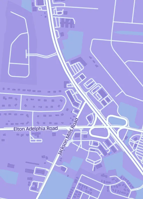 Street map around Nova Games - Freehold, 3338 US Highway 9, Freehold, NJ