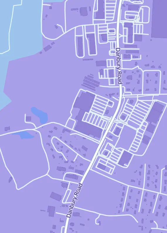 Street map around Nutmeg Games, 178 Danbury Rd, New Milford, CT