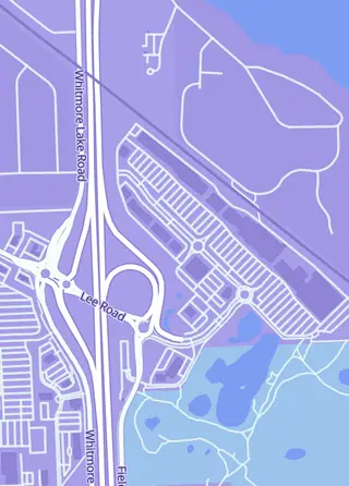 Street map around OC Sports Cards and Memorabilia, Brighton