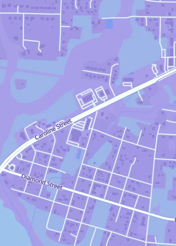 Street map around PokeShop 850, 4367 5th Ave, Milton, FL