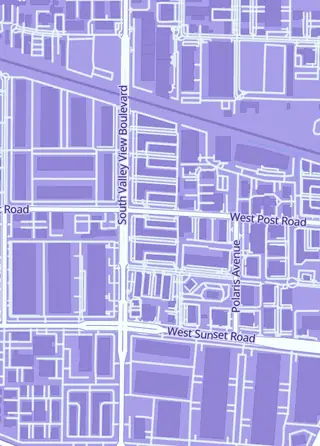 Street map around Private Vault Collectibles, Las Vegas