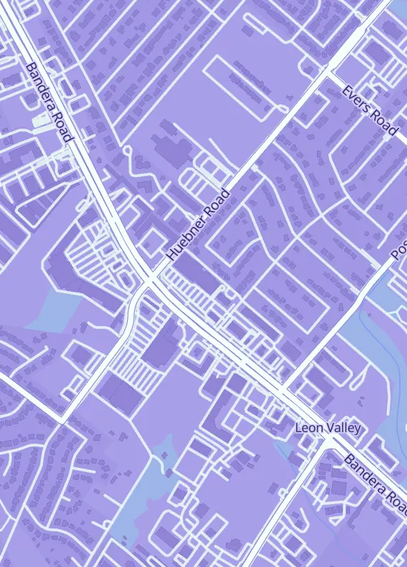 Street map around Pure Joy Toys, 6959 Bandera Rd, San Antonio, TX
