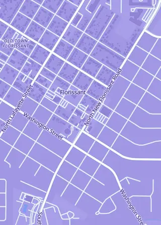 Street map around RbiCru7 Sports Cards & Collectibles LLC, Florissant