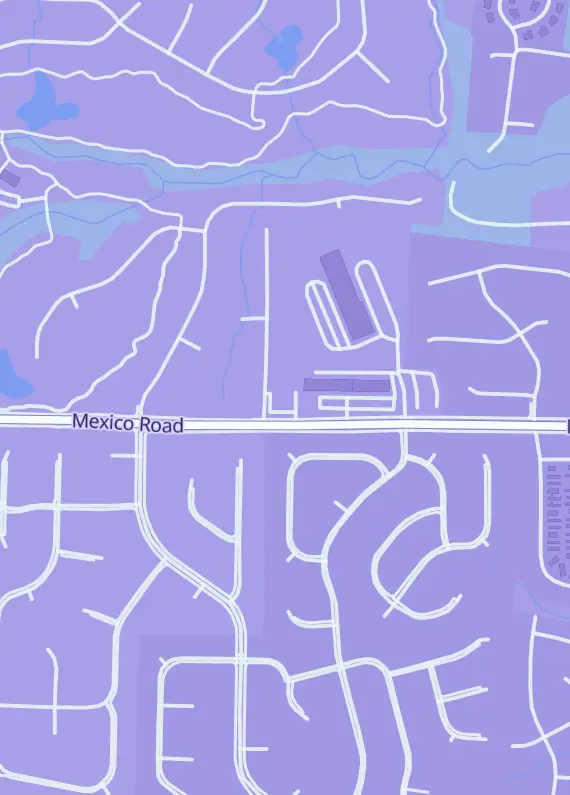 Street map around RbiCru7 Sports Cards and Collectibles, 9022 Mexico Rd, O'Fallon, MO
