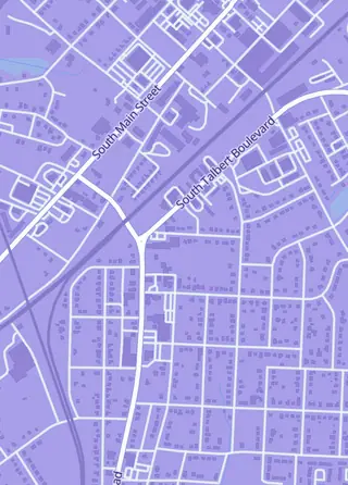 Street map around Ready Set Sort, Lexington