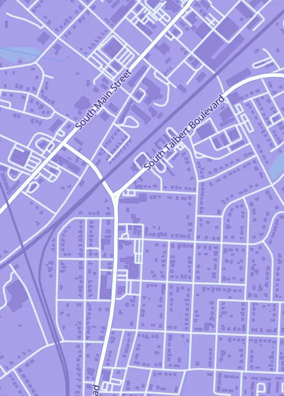 Street map around Ready Set Sort, 110 Cotton Grove Rd M, Lexington, NC