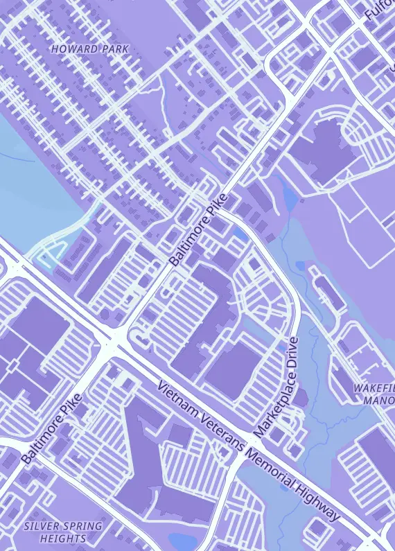 Street map around Retro Replay, 515 Baltimore Pike, Bel Air, MD