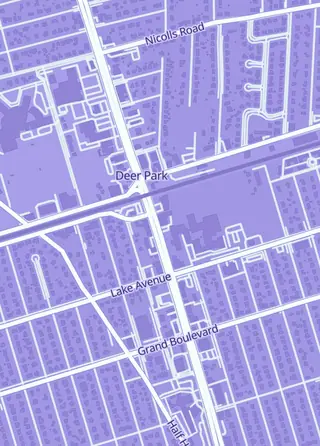 Street map around Rip N Ship Gaming, Babylon