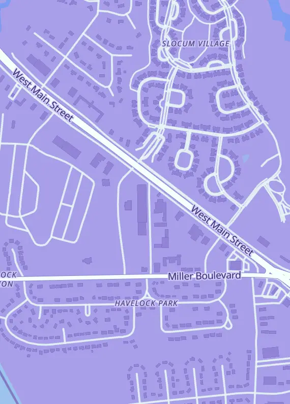 Street map around Rules Of Engagement Games, 19 Park Ln, Havelock, NC