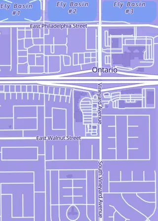 Street map around S Rank Games, Ontario