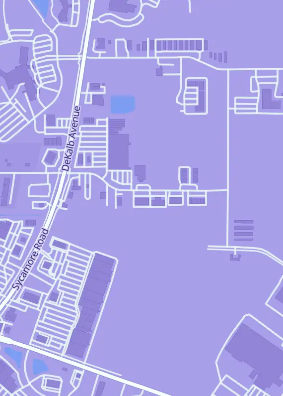 Street map around Seven Out Cards and Collectibles, 2180 Oakland Dr Unit C, Sycamore, IL