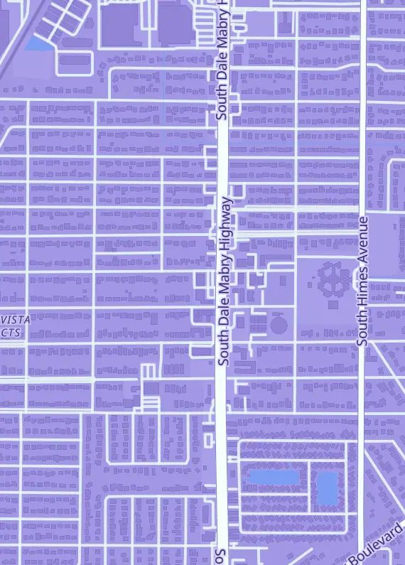 Street map around South Tampa Comics, 5825 S Dale Mabry Hwy, Tampa, FL