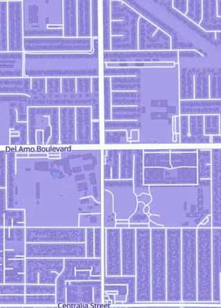 Street map around Sports Cards Zone, Lakewood