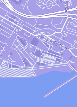 Street map around Stansberry Collectibles, Benicia