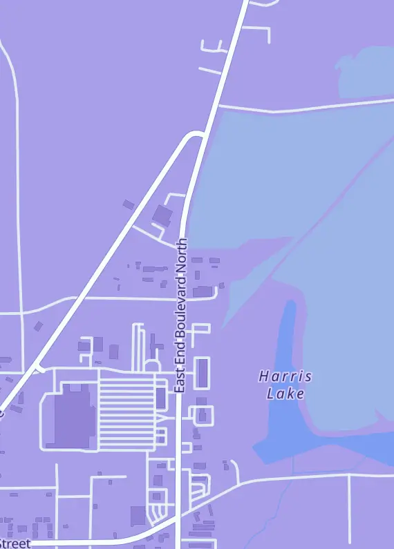 Street map around Table Ready, 2010 E End Blvd N Ste A, Marshall, TX