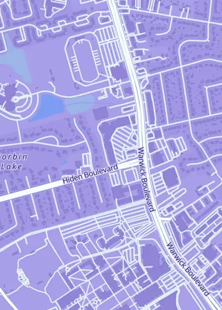 Street map around Tap N Roll - Newport News, Newport News