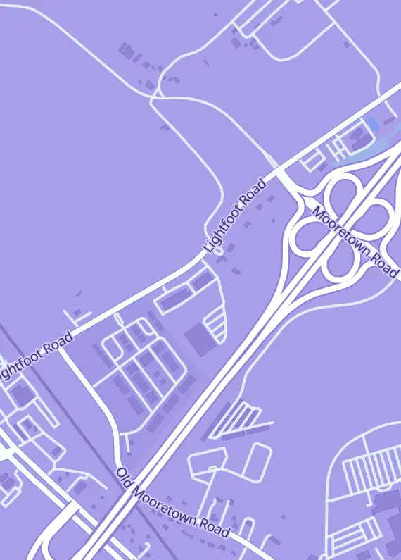 Street map around Tap N Roll - Williamsburg, 410 Lightfoot Rd Ste G, Williamsburg, VA