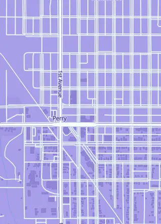 Street map around Tcg Planet Llc, Perry