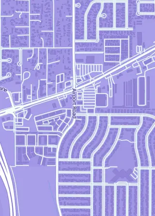 Street map around The Coffer Cards & Collectibles, Carson City