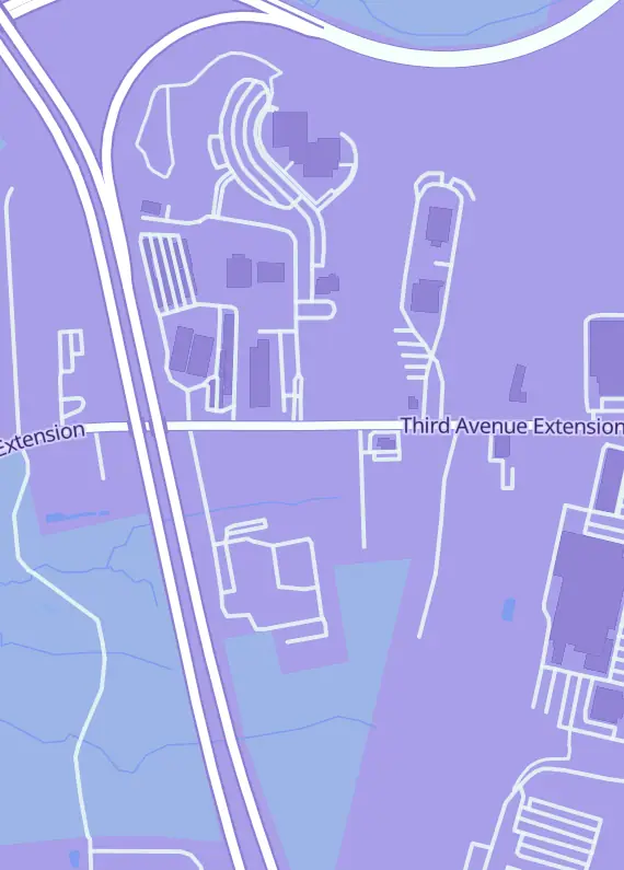 Street map around The Collector's Friend, 528 3rd Ave Ext, Rensselaer, NY